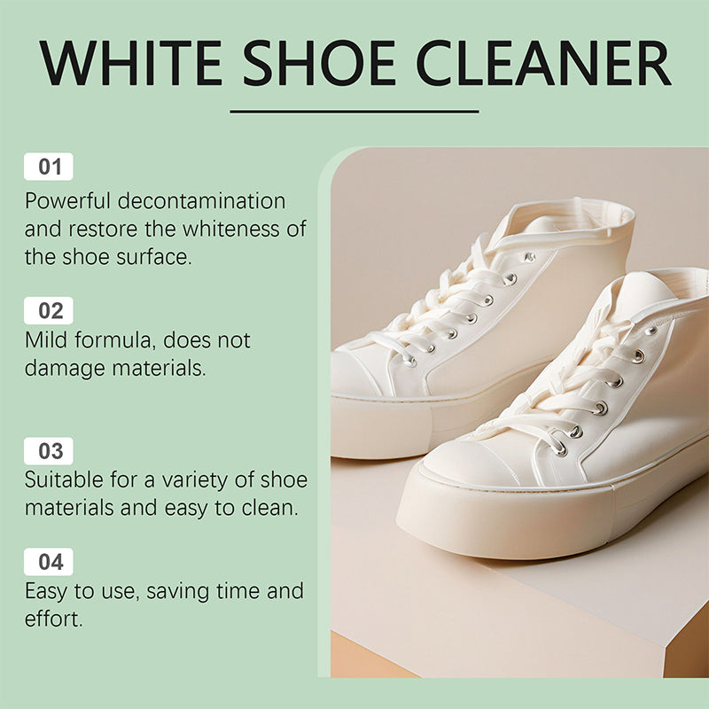 Portable White Shoe Cleaning Cream