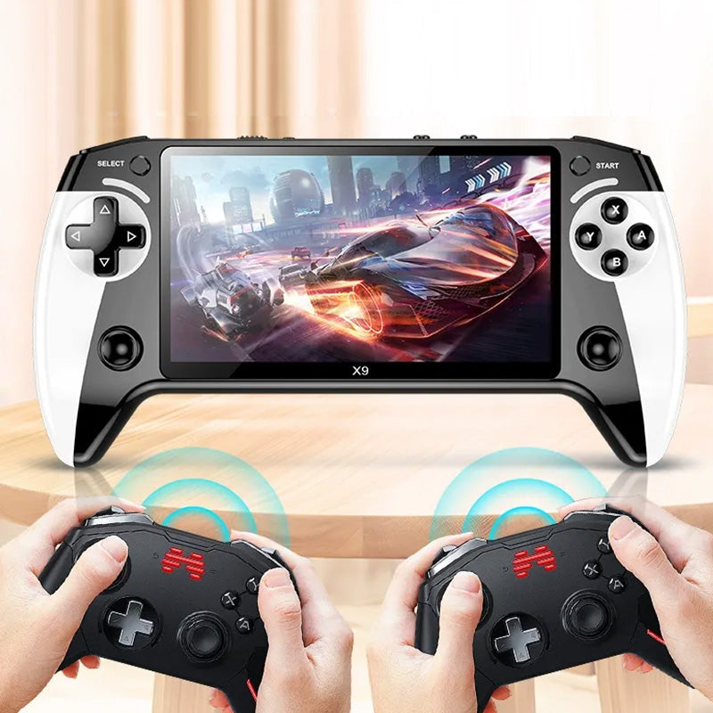 Portable Retro Game Player with 5.5 Inch High-Definition Display