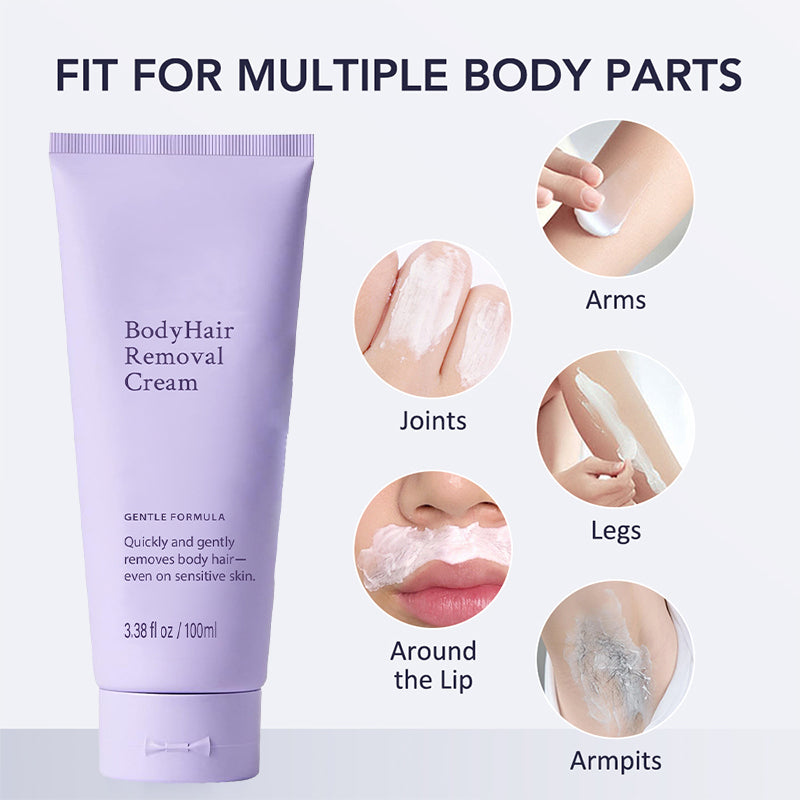 Gentle Hair Removal Cream for Sensitive Skin