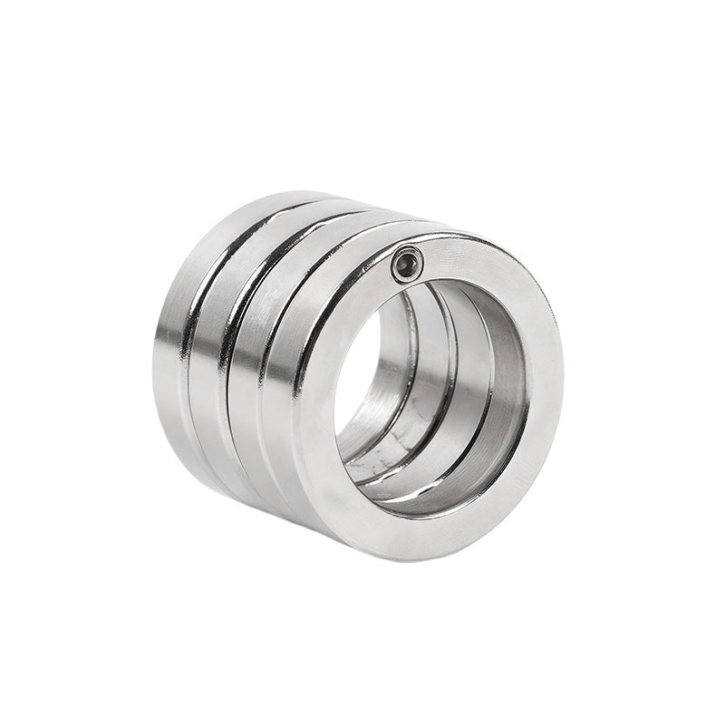 Self-Defense Ring Set with Rotating Clasp