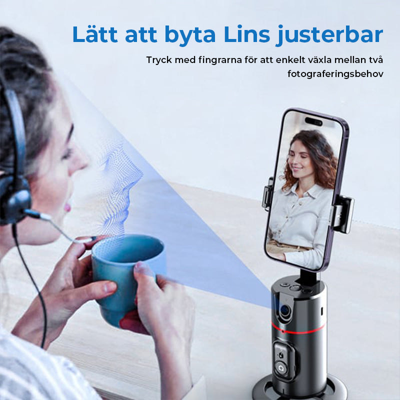 Automatisk ansiktsspårning Stativfjärrkontroll