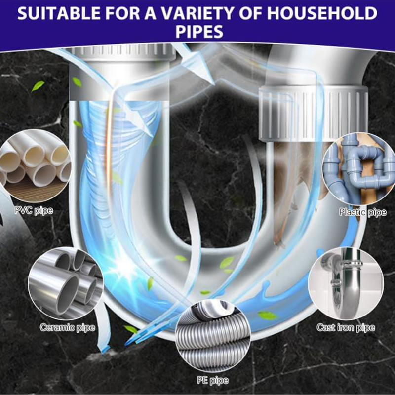 Rapid-Foam Toilet Cleaner & Drain Unclogger