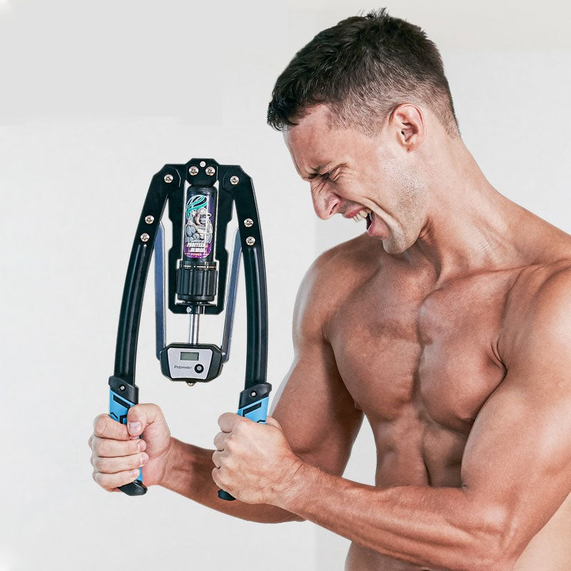 Adjustable Hydraulic Arm Strength Trainer (with LED counter)