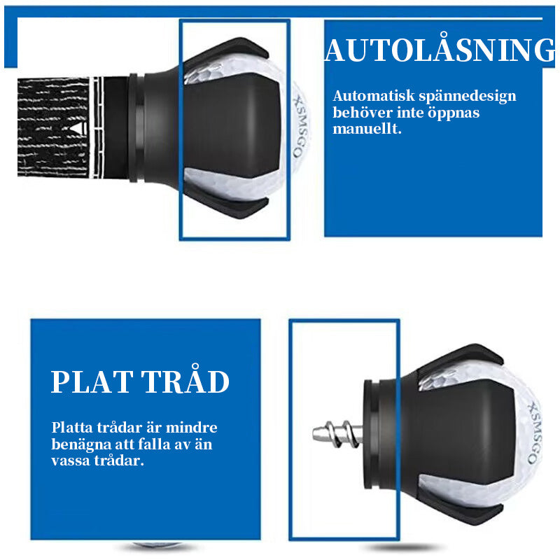 Golftillbehör bollupphämtning