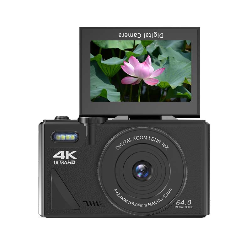 64 Million Pixels High-Definition Flip-Screen Digital Camera
