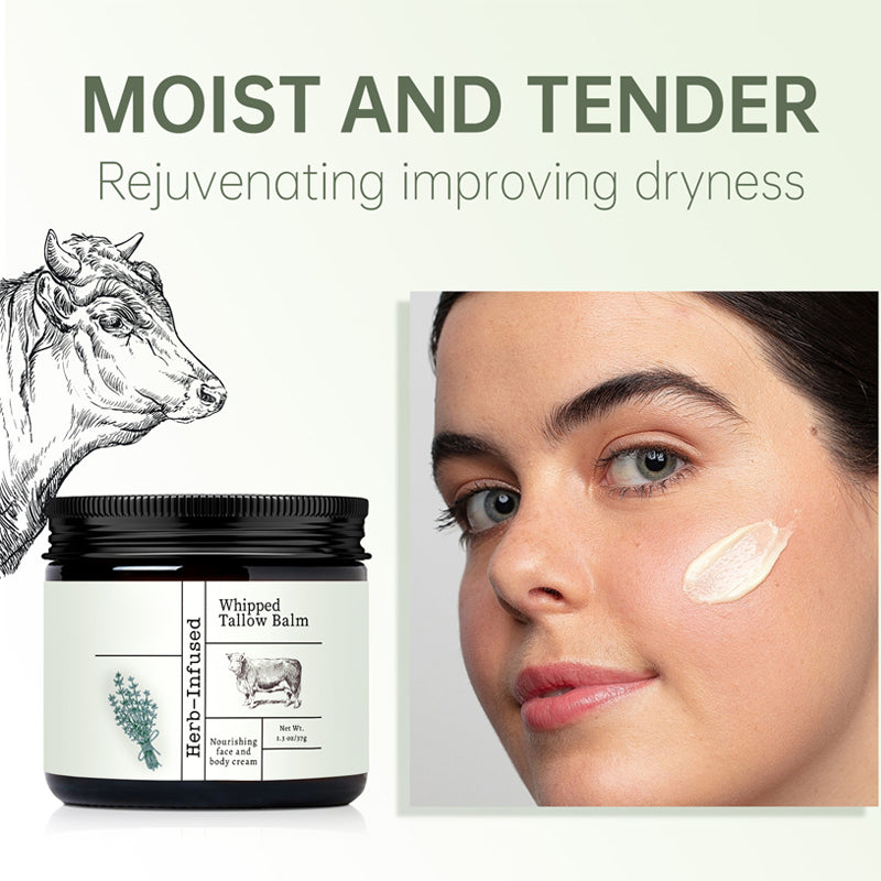 Herb-Infused Whipped Tallow Balm