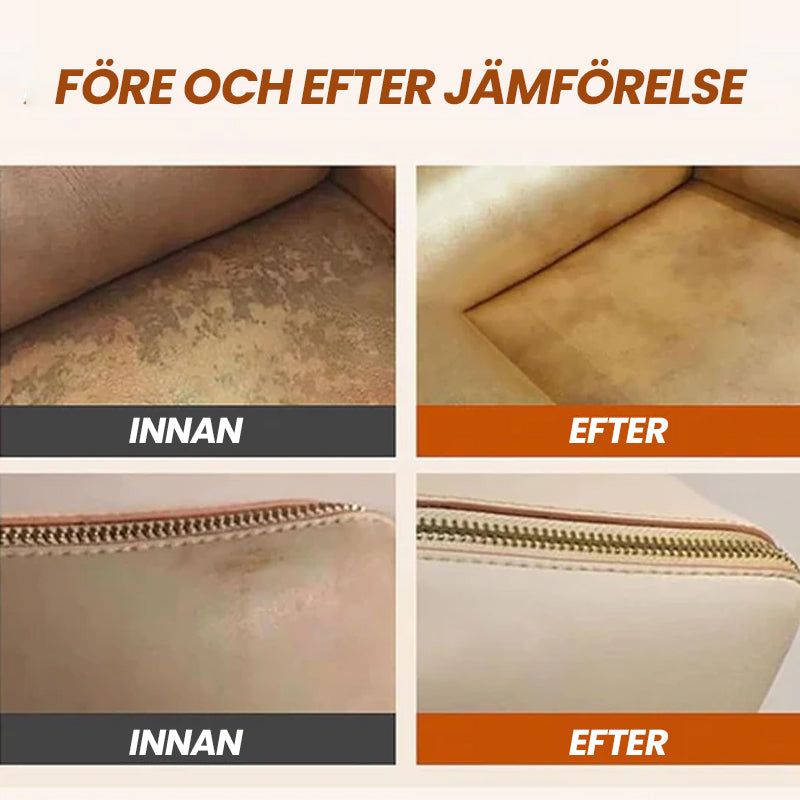 Möbelpolish och borste