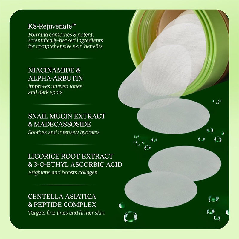 Centella Asiatica Moisturising Cotton Pads