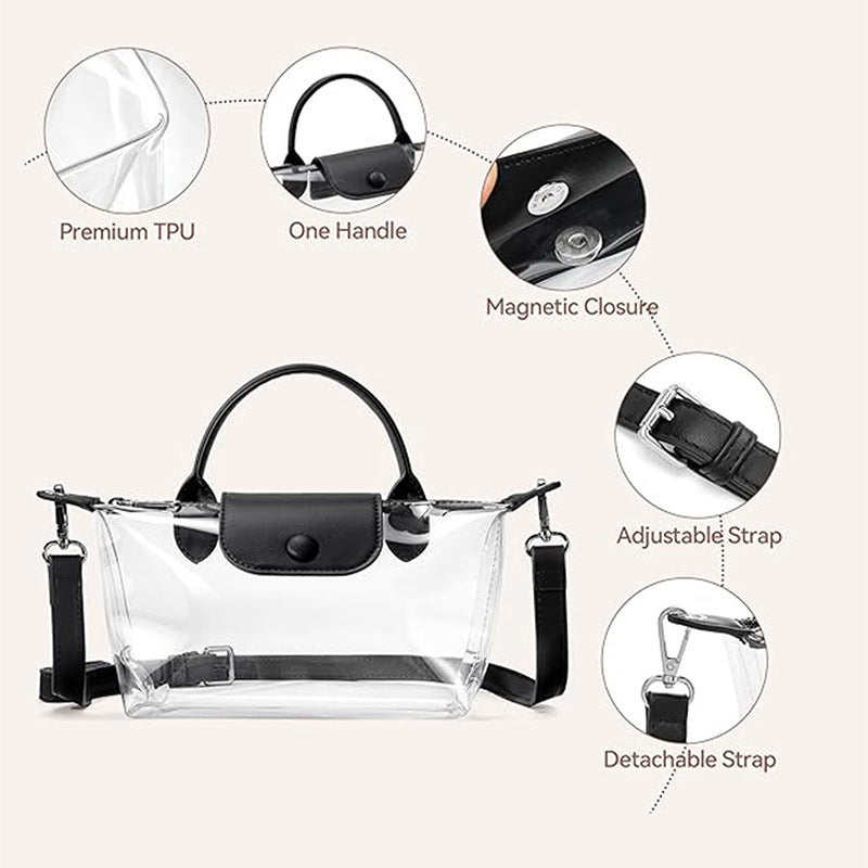 Small Clear Crossbody Purse