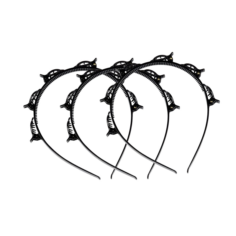 Hårband med luggklämma