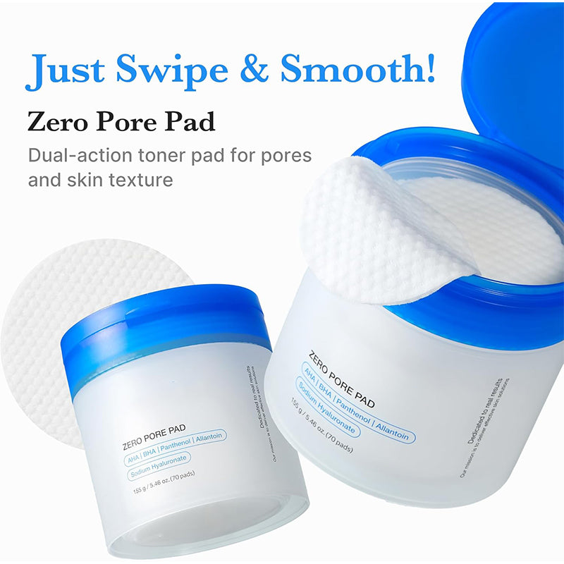 Dual-Textured Facial Toner Pads