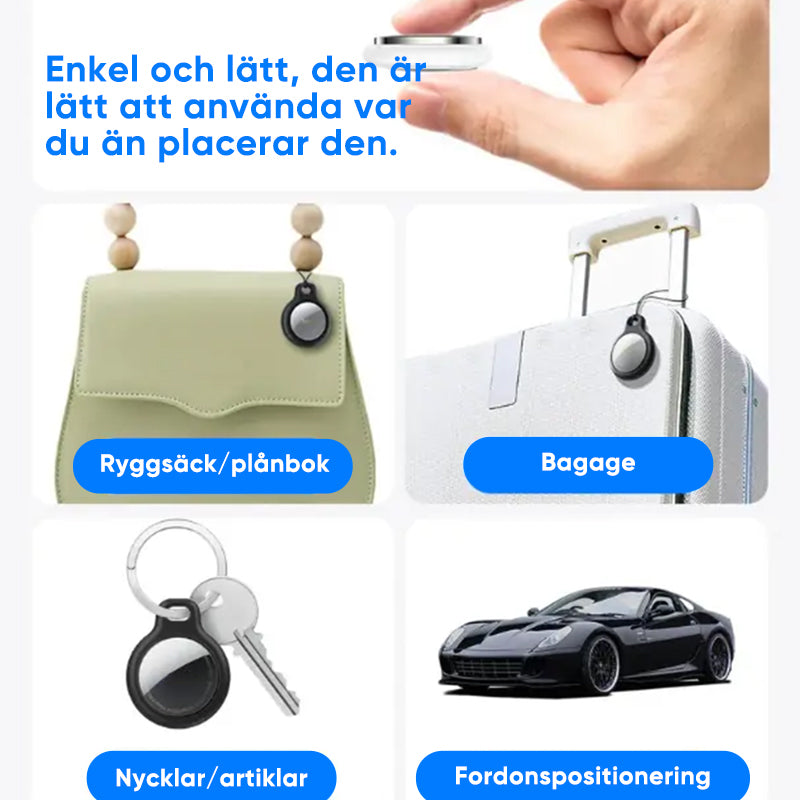 【Inget SIM-kort krävs】 Smart GPS-spårare