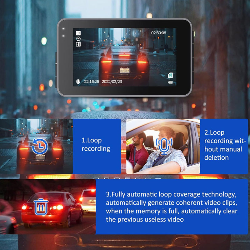 HD Dash Cam with WiFi & GPS