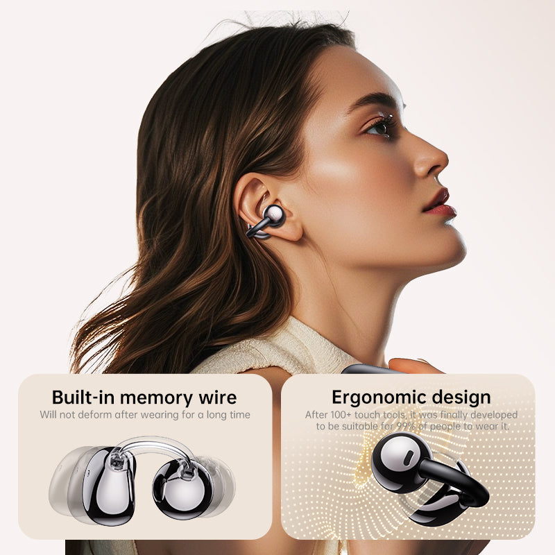 XG42 Smart Clip-On Bluetooth Earbuds