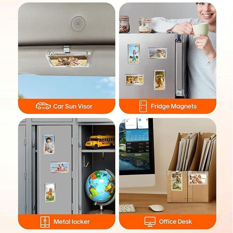 Car Sunshade Photo Frame Clip