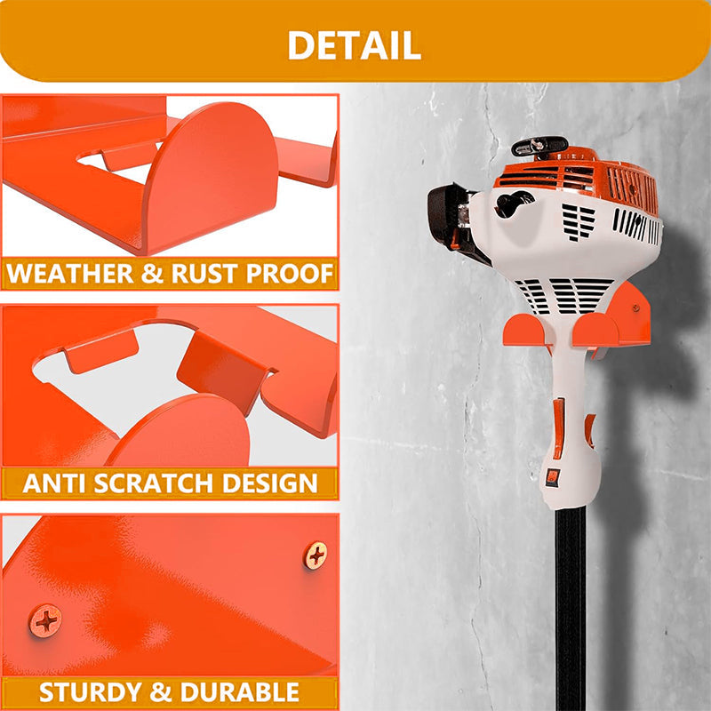 Garage Organizer - Power Tool Hanger for Grass Trimmer