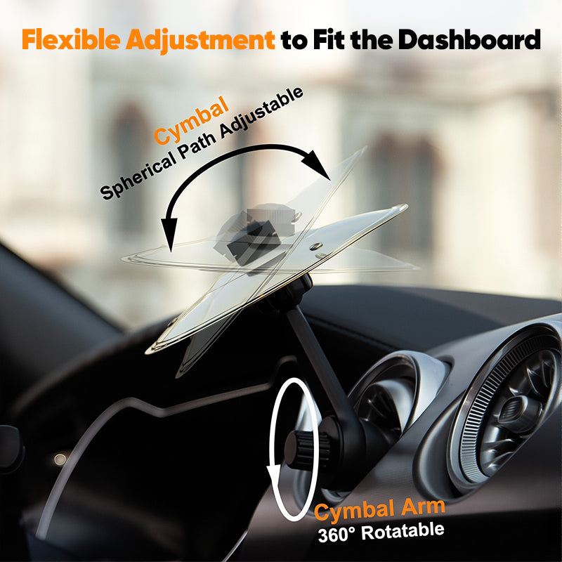 Car Air Vent Cymbal Crash Drum