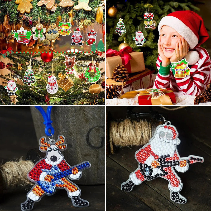 Julmålning Sticker Kit