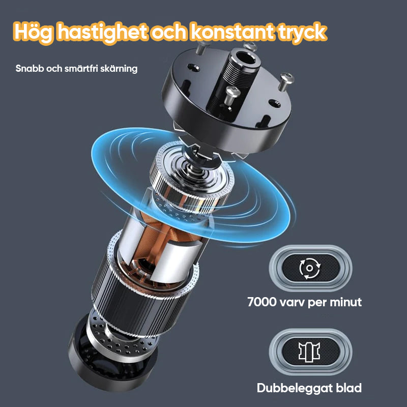 Bärbar trimmer för näshår