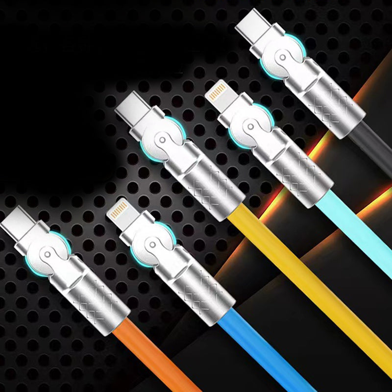 Roterande armbågsdatakabel