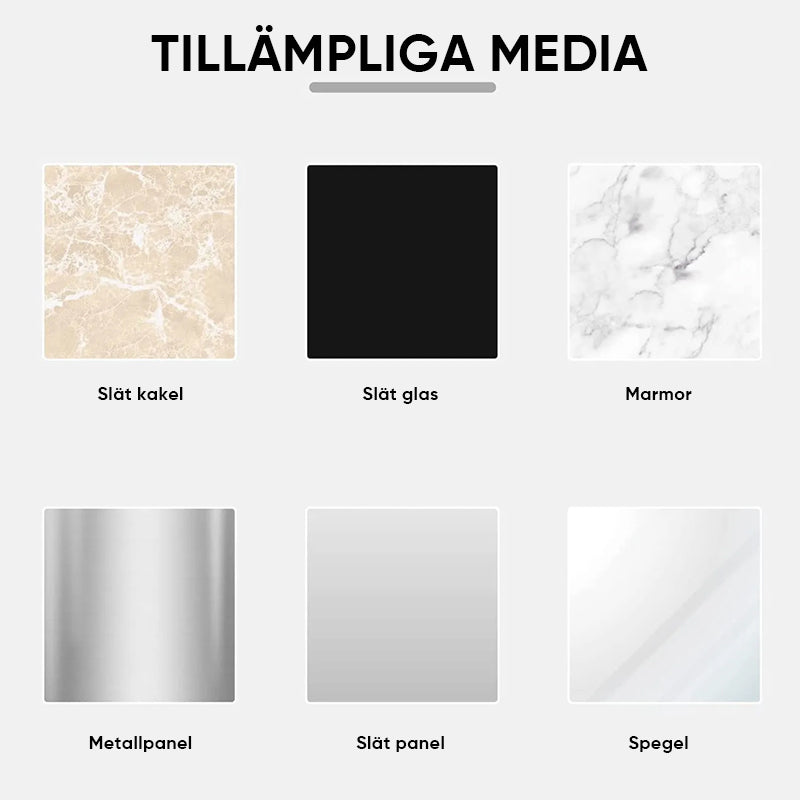 Roterande sugkoppskrokar