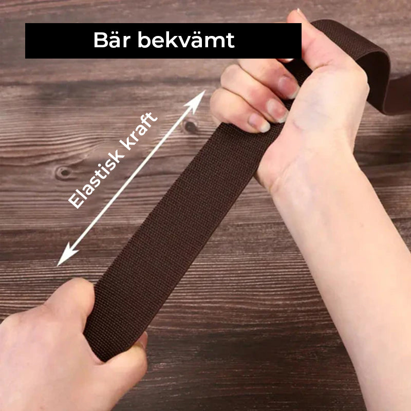 Herrbälte med magnetspänne