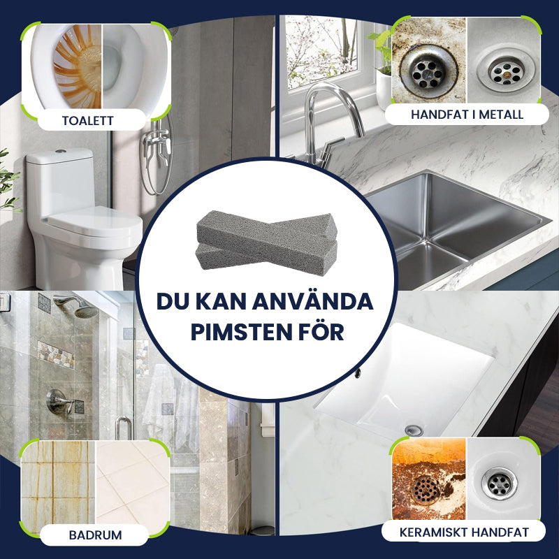 Stark rengöringspimpsten (10 st)