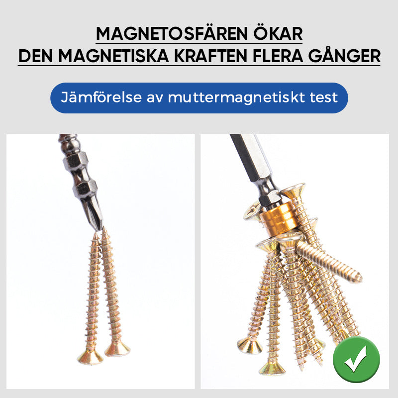 Elektrisk Phillips-skruvmejsel med dubbla huvuden