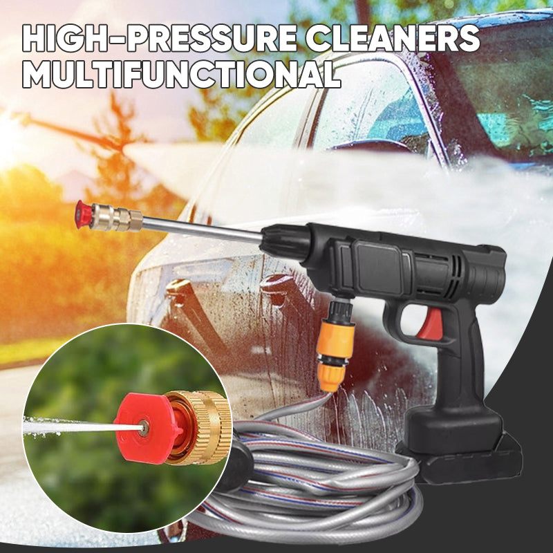 Portable Heavy Duty Wireless High Pressure Car Wash Water-Gun