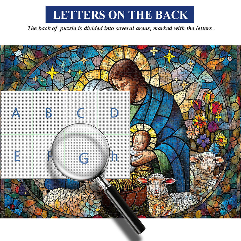 Nativity of Jesus Jigsaw Puzzle (1000 Pieces)