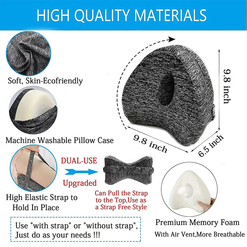 Heart-shaped Leg Pillow