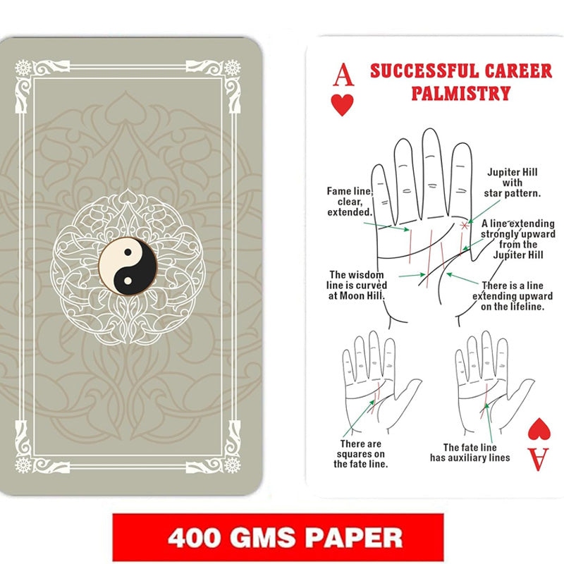 Palmistry Oracle Cards Deck for Fortune Telling and Games