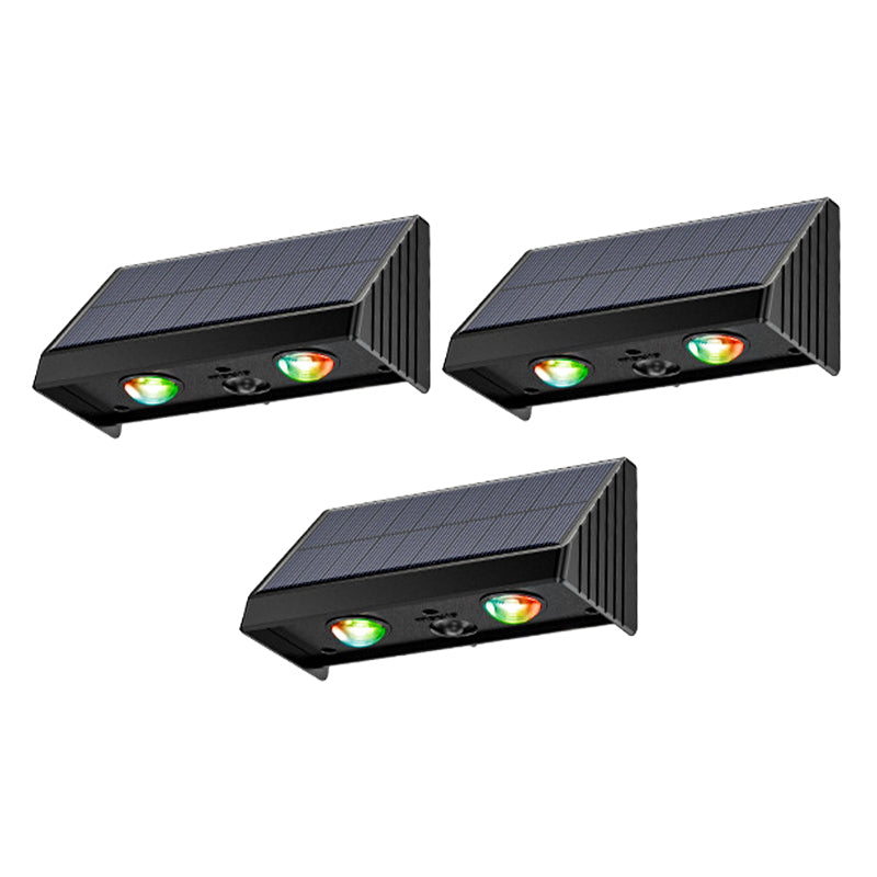 Modern Solar-Powered Waterproof LED Fence Lights