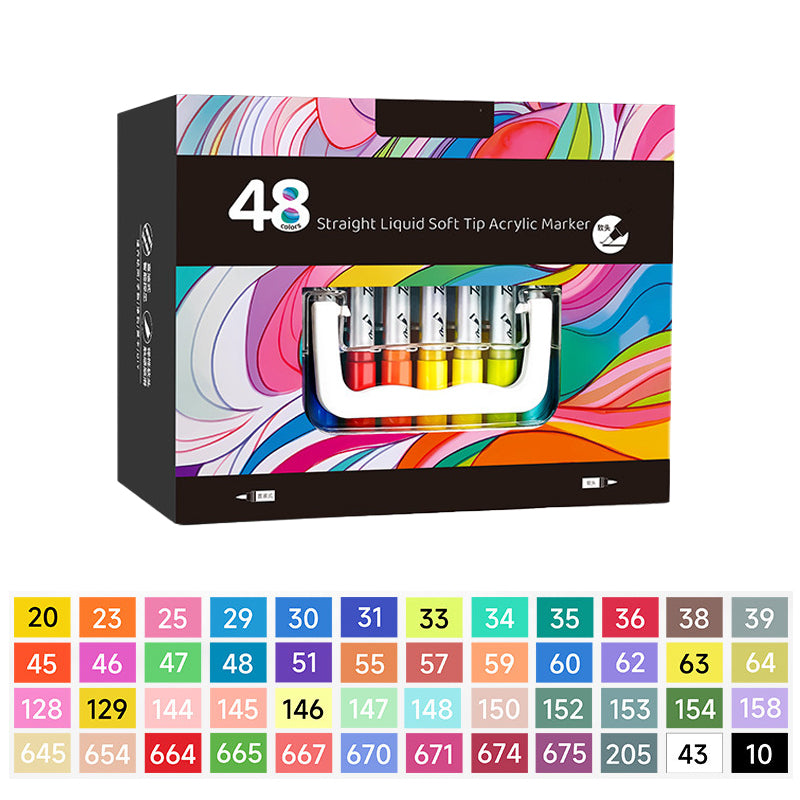 Acrylic Paint Markers Set