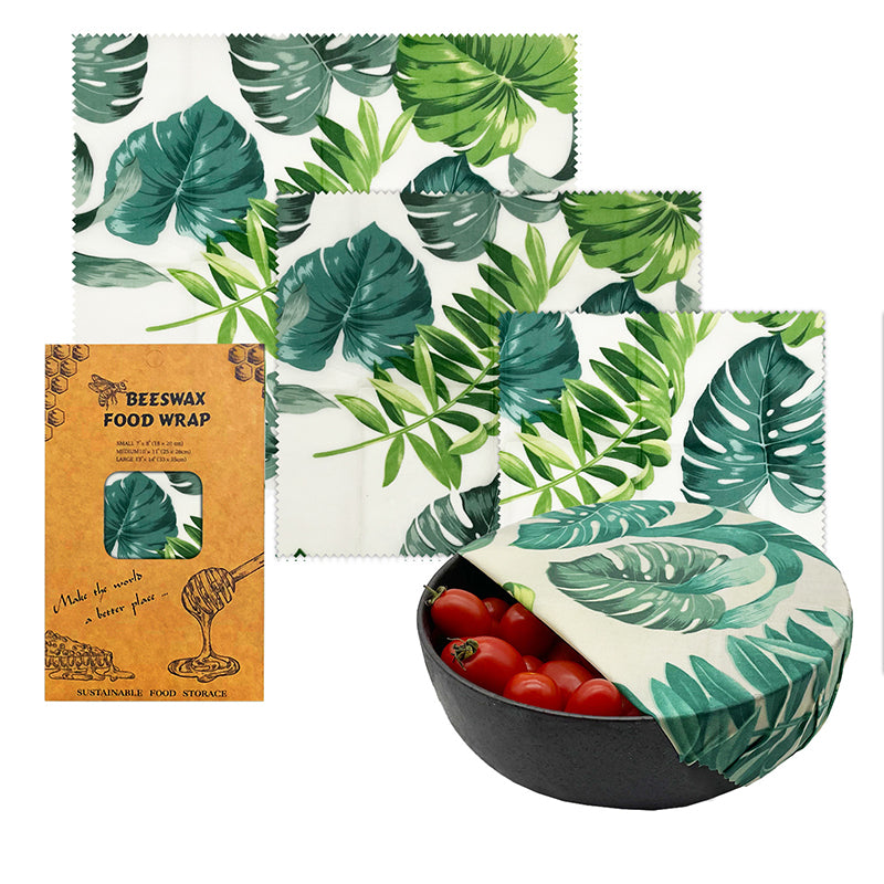 Beeswax Food Wraps (3-Piece Set)