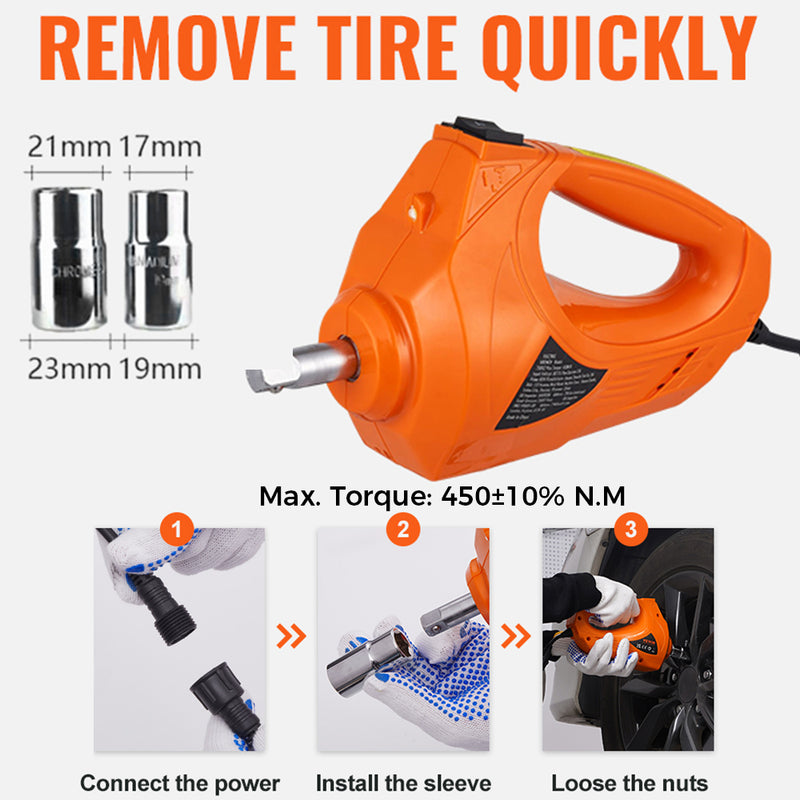 12-in-1 Electric Hydraulic Car Jack Kit