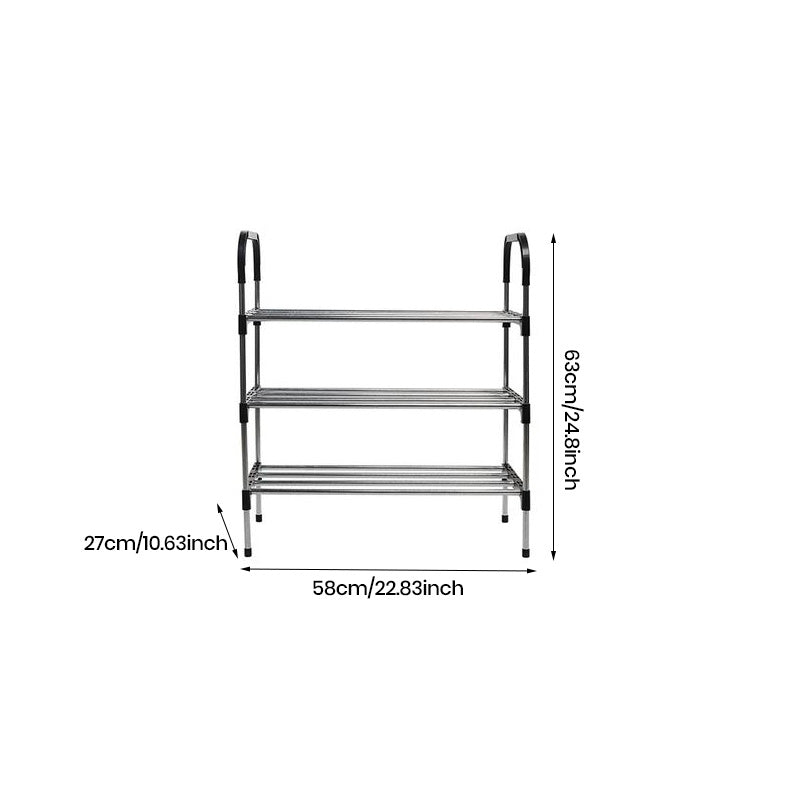 3/4/5 Tiers Stackable Shoe Rack