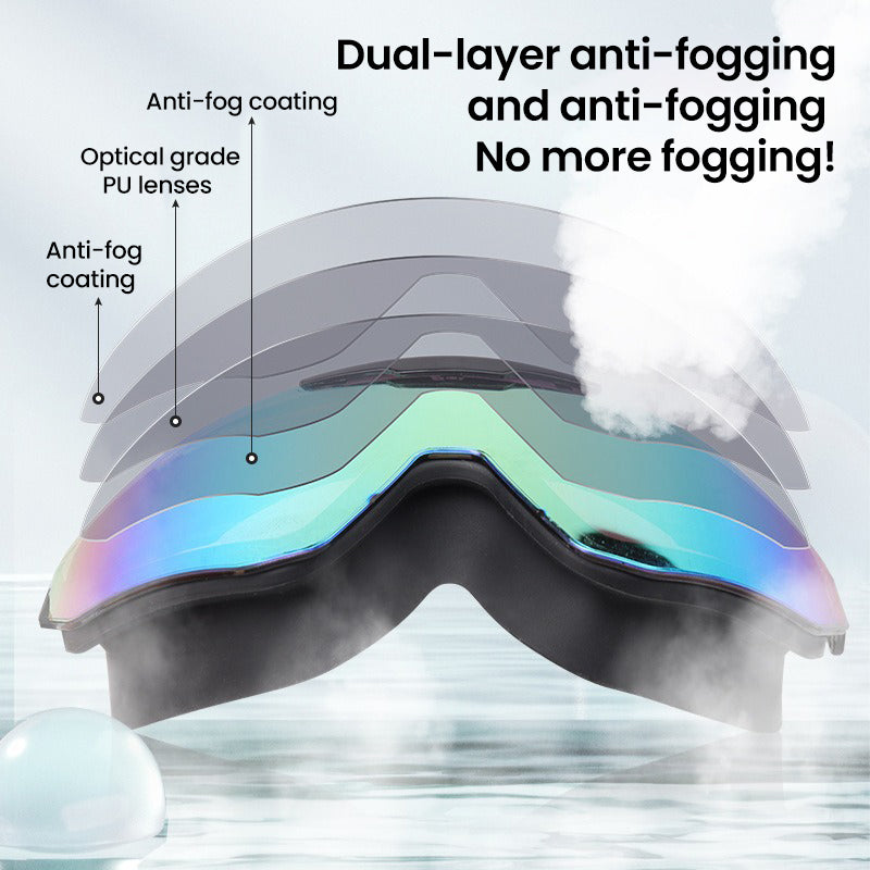HD Large Frame Swimming Goggles