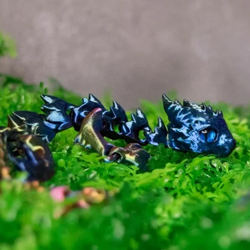 3D-tryckt ledad drake