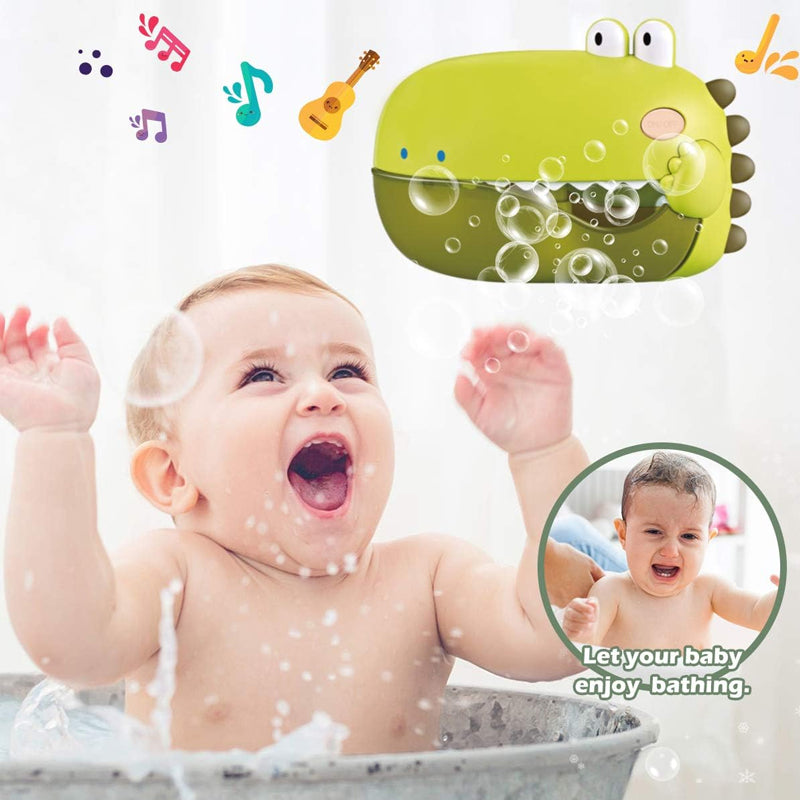 Dinosaur Bathtub Bubble Maker with 12 Songs