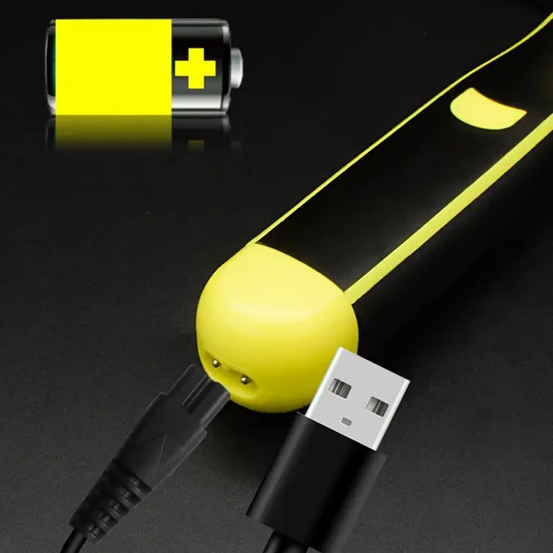 Helkroppstvättad våt & torr rakapparat