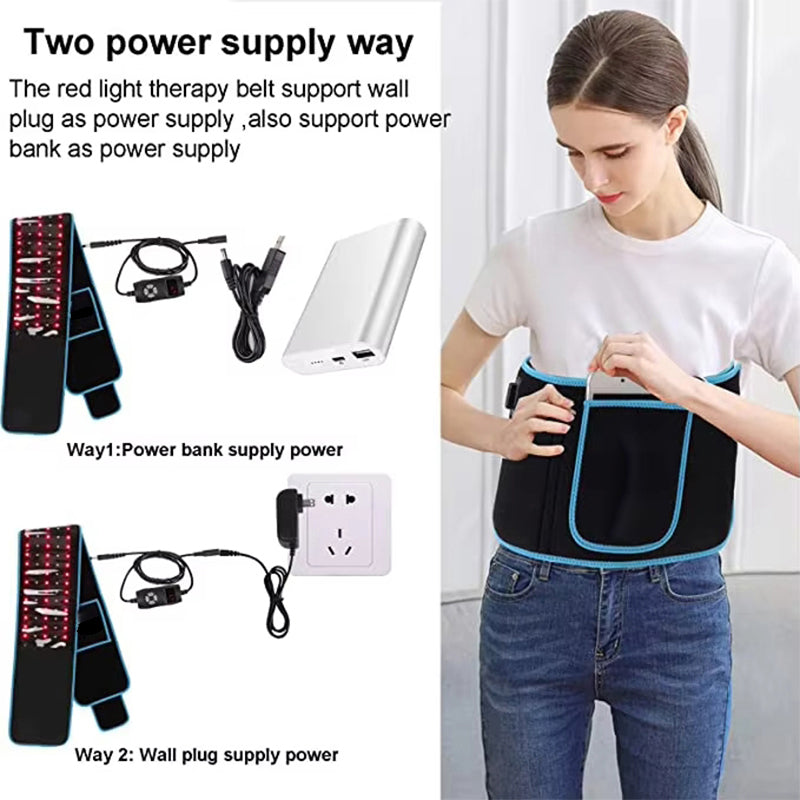 Infrared Light Waist Relaxation Massage Band