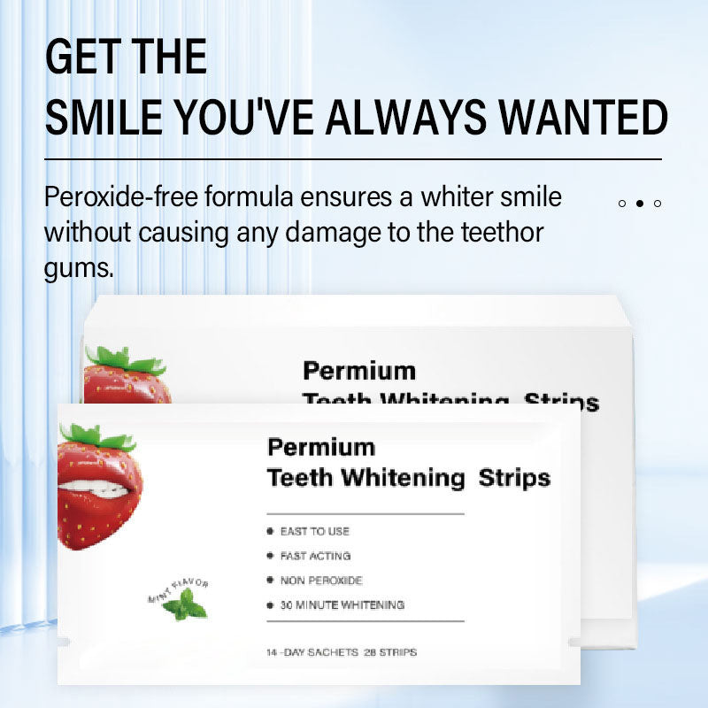 Teeth Whitening Strips 28 Strips (14 Day Treatment)
