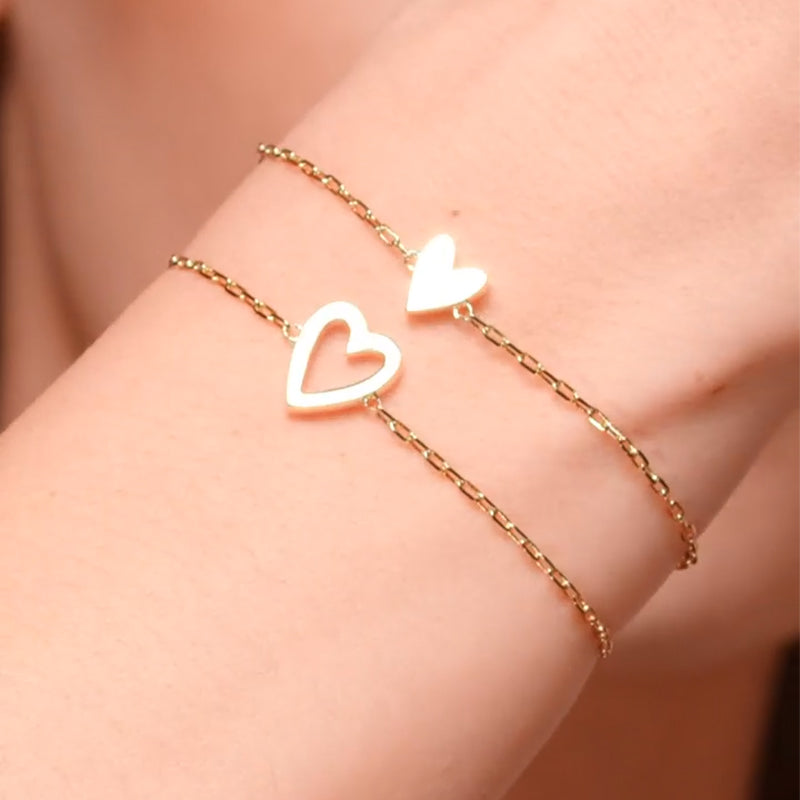 Adjustable Love Friendship Two Bracelet Pack