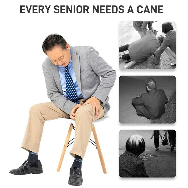 Foldable Walking Stick Chair