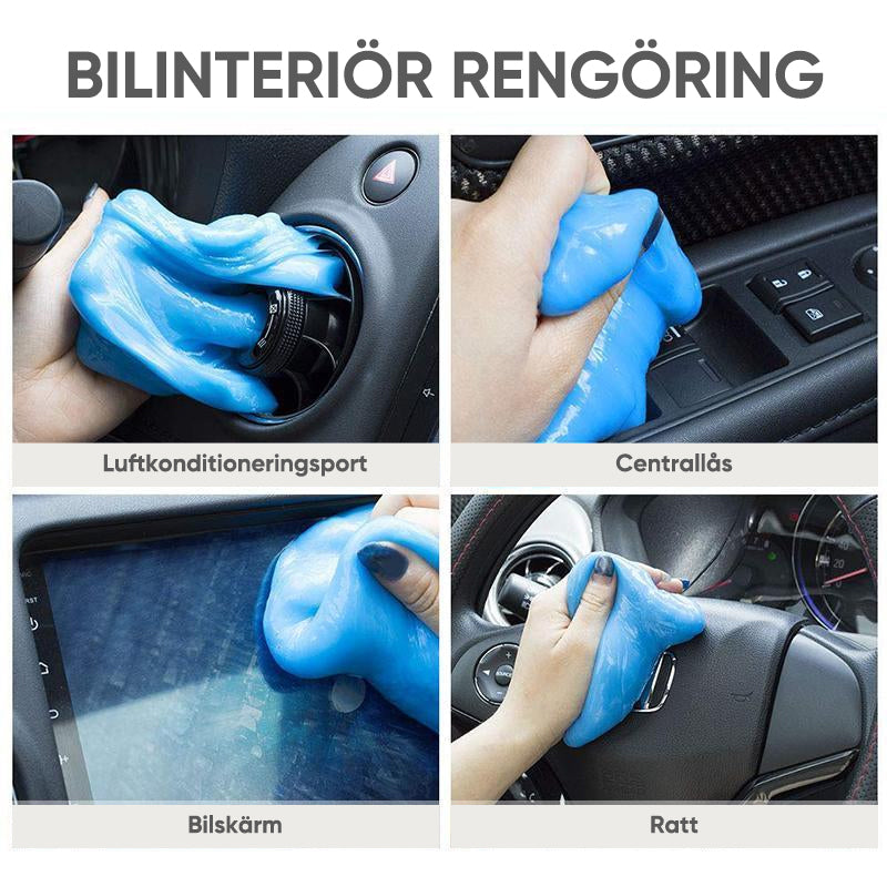 Rengöringsgel för tangentbord och bil