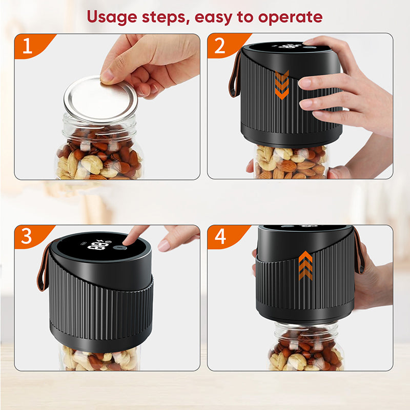 Mason Jars Storage Bottles - Jar Sealers