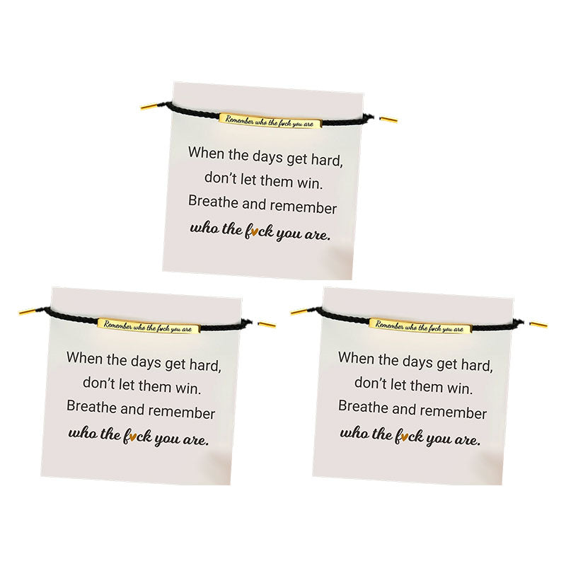 Engraved Inspire Bracelet