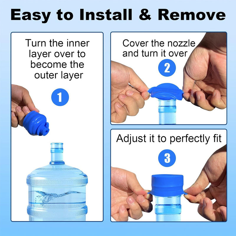 Reusable Spill-proof Dust-proof Water Bottle Cap