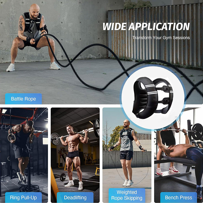 3KG(6.61 lb) Weighted Vest with Reflective Stripe